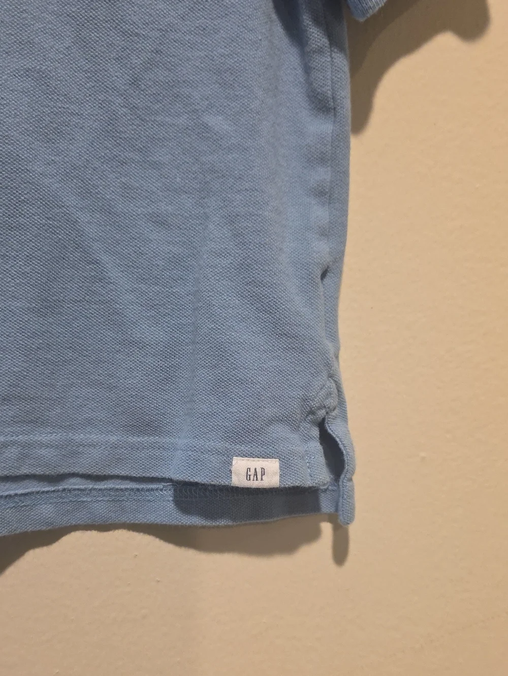GAP Blue Kids Polo Shirt with Donald Duck Embroidery Size 3 T